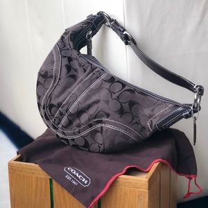 Coach vintage hobo shoulder bag